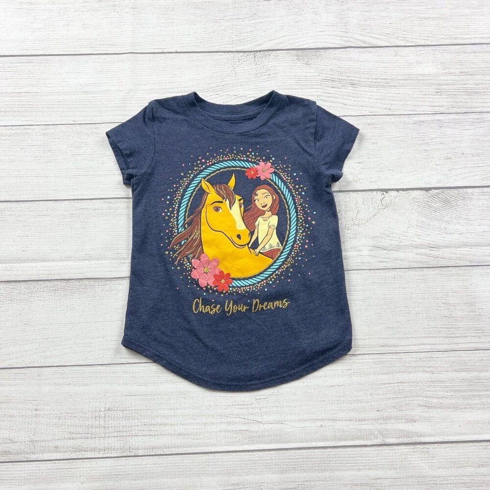 Jumping Beans Girls DreamWorks Spirit Riding Free Graphic Tee 4
